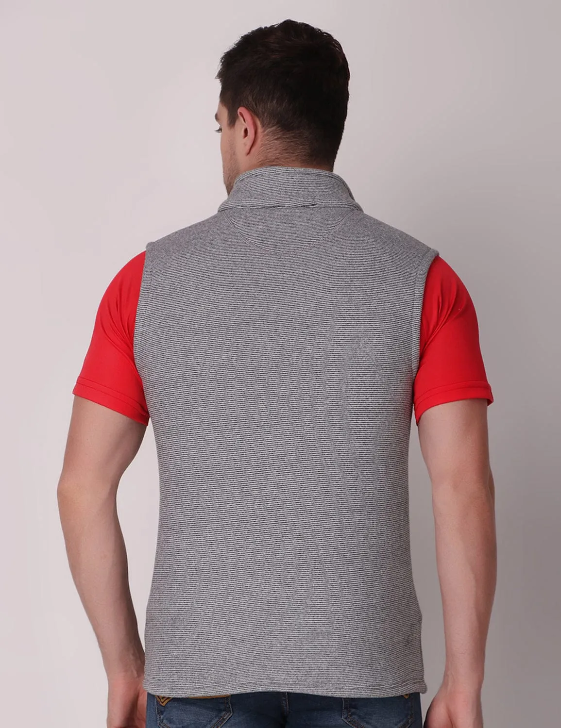 Winter Fit Ultra-Warm Fleece Jacket - Melange Light Grey