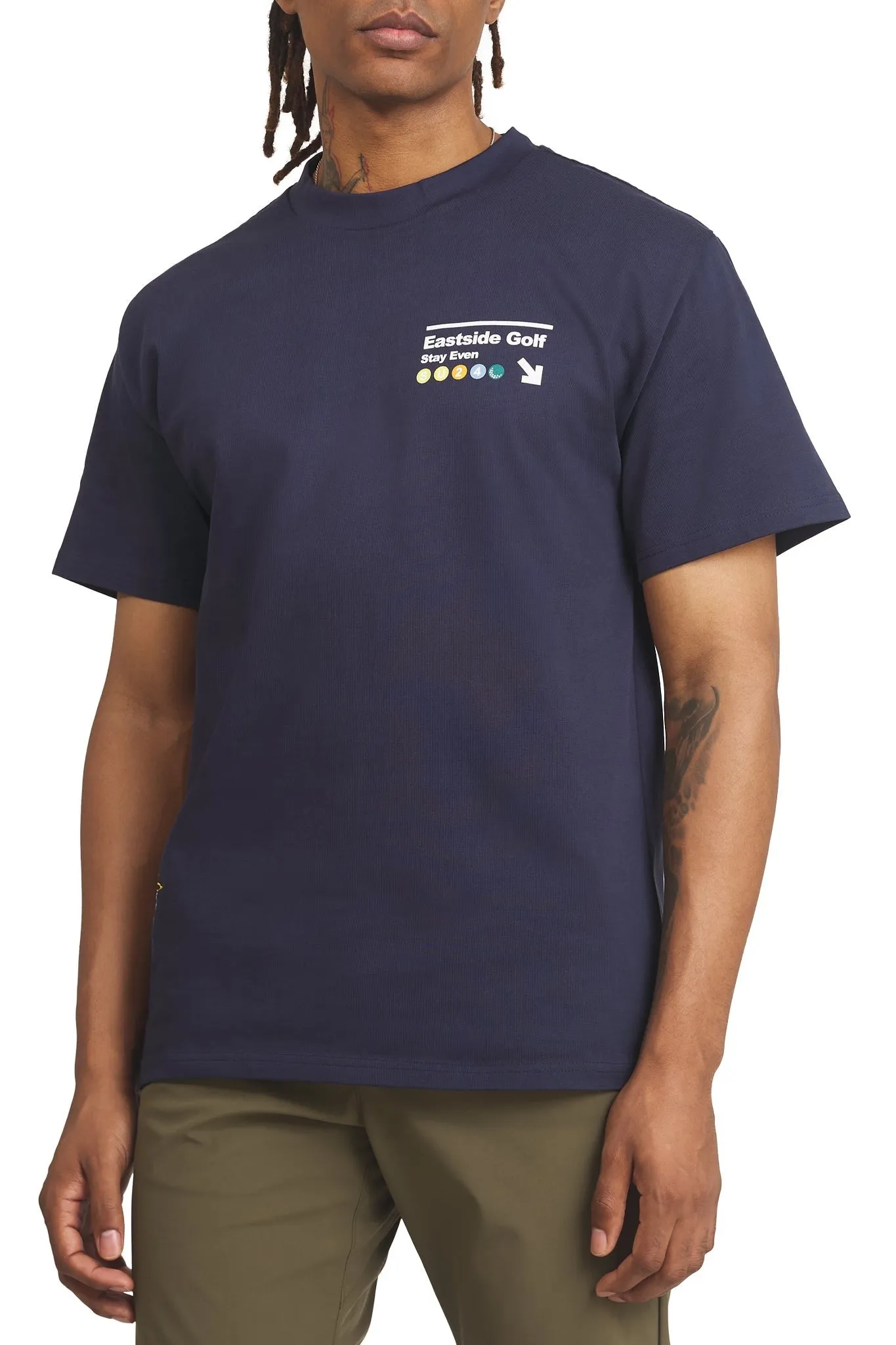 Stay Even Golf Tee weekday wear Relax Fit Design