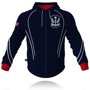Fashionable Design Who Dares Cares - Full Zip Embroidered Hoodie