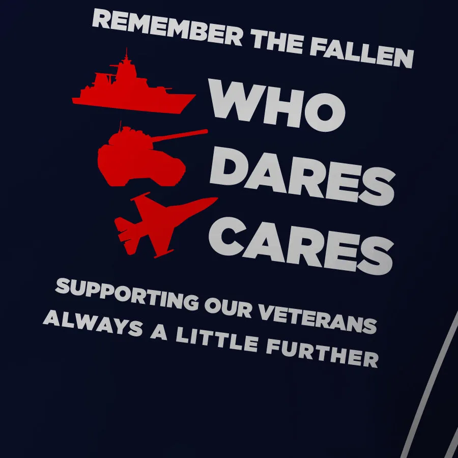 Who Dares Cares - Full Zip Embroidered Hoodie teens'