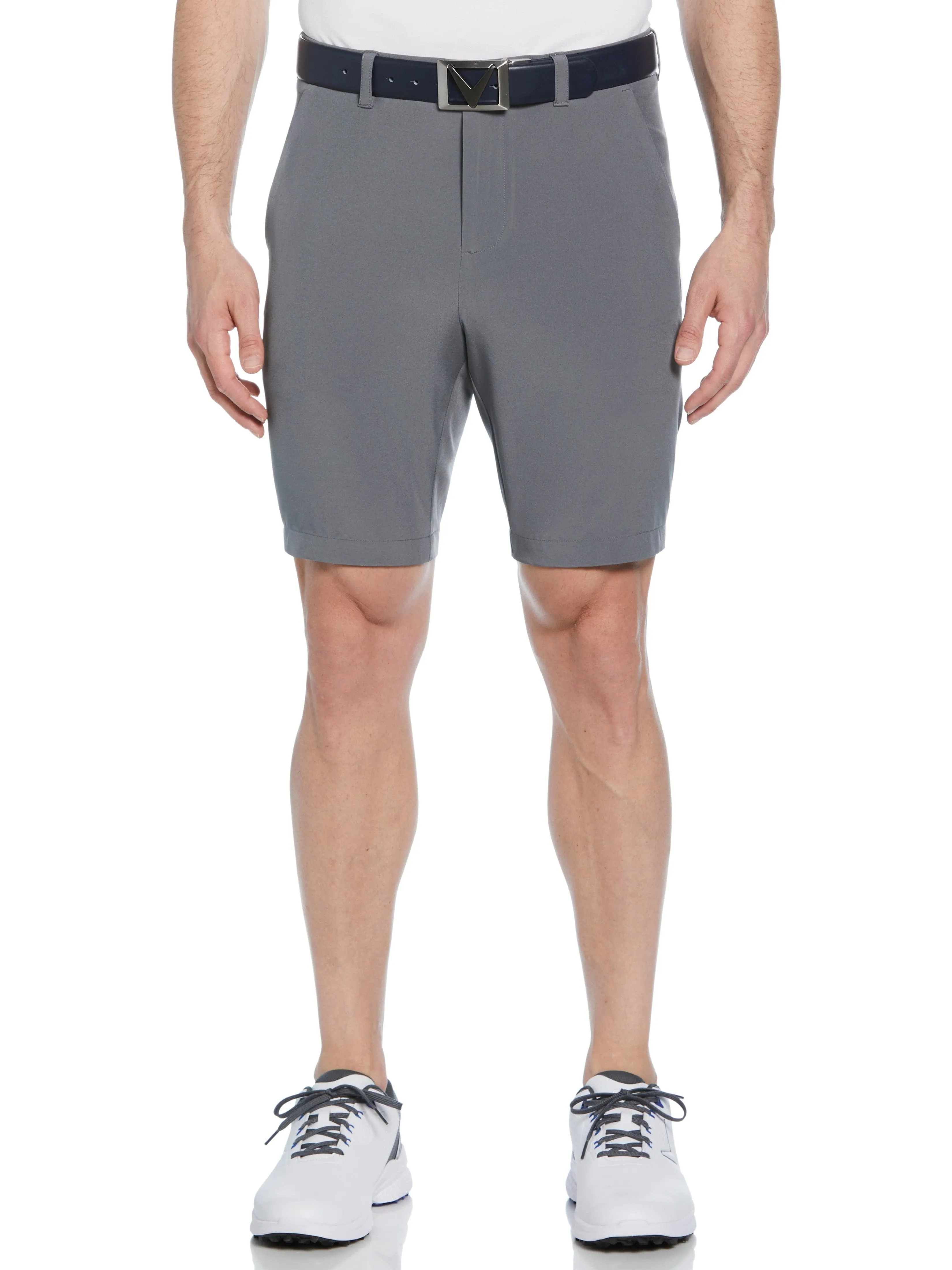 Mens 9" Swing Tech Short Easy Comfort Fit Wide-leg cut
