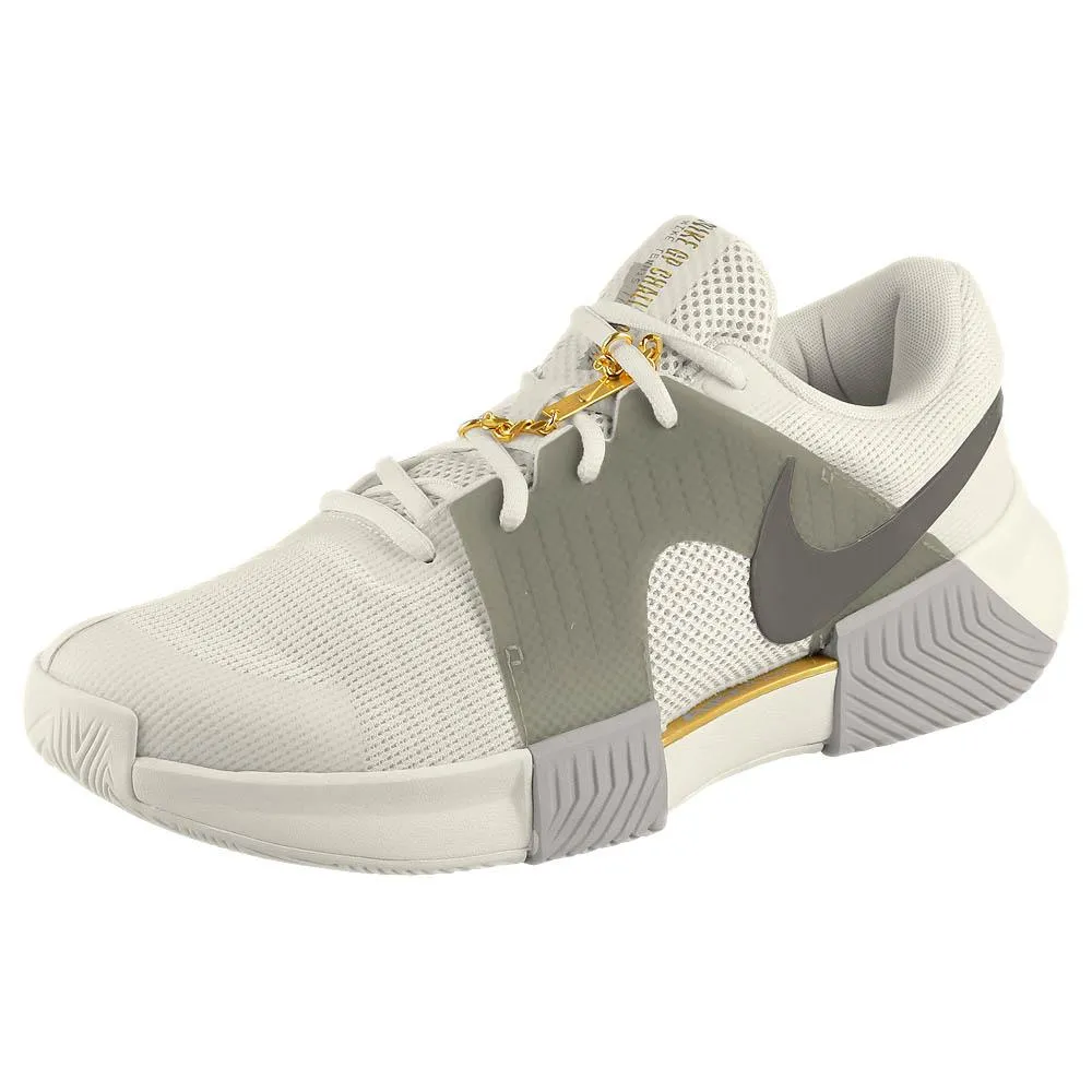 Nike Men's Air Zoom GP Challenge 1 - Premium - Phantom/Metallic Pewter Dual Density Foam