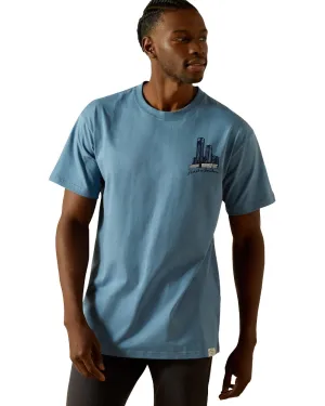 Ariat Mens Sendero Country Fences T-Shirt Street Trendy Lightweight Layer