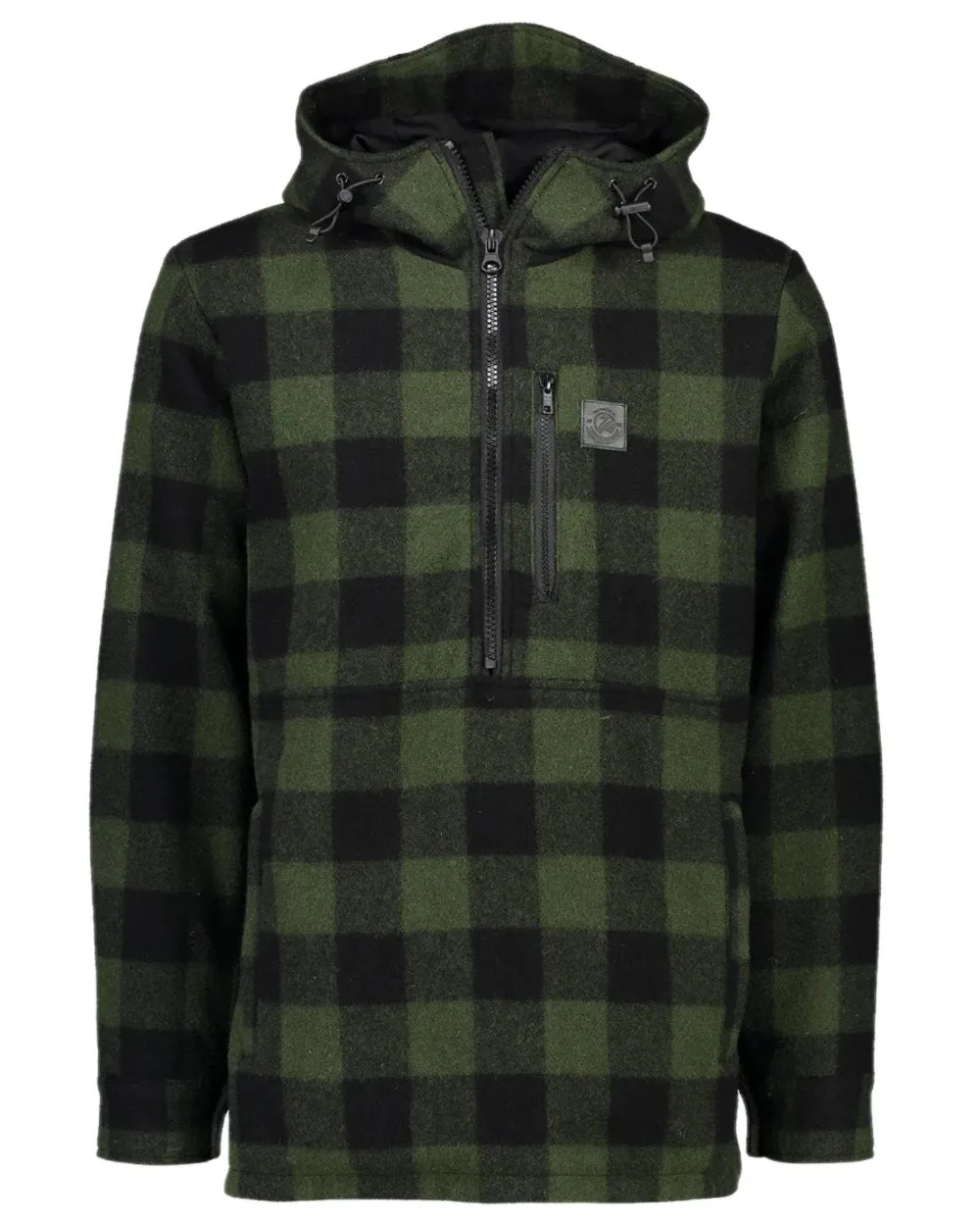 Stretchy Swanndri Mens Reidston Wool Anorak