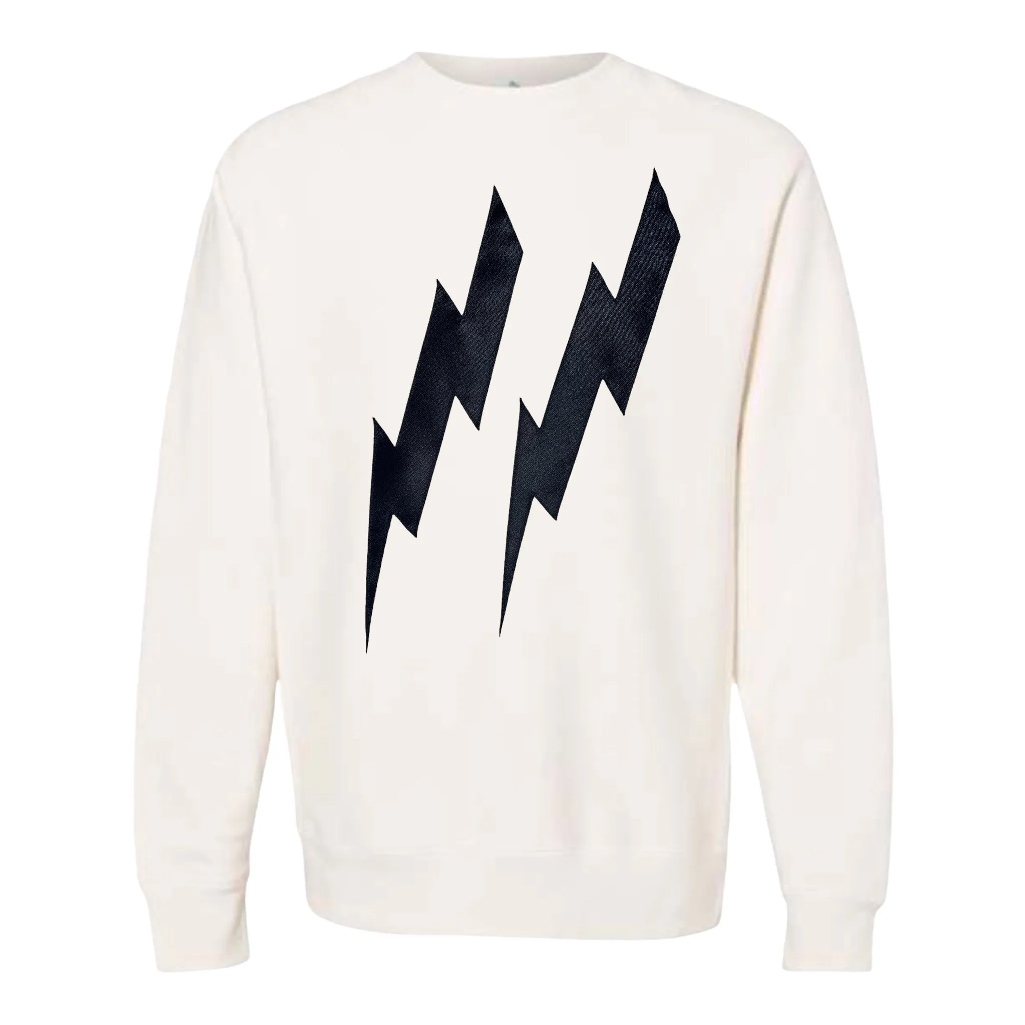 Bolts Crewneck Sweater product linen breathability Fashion Piece