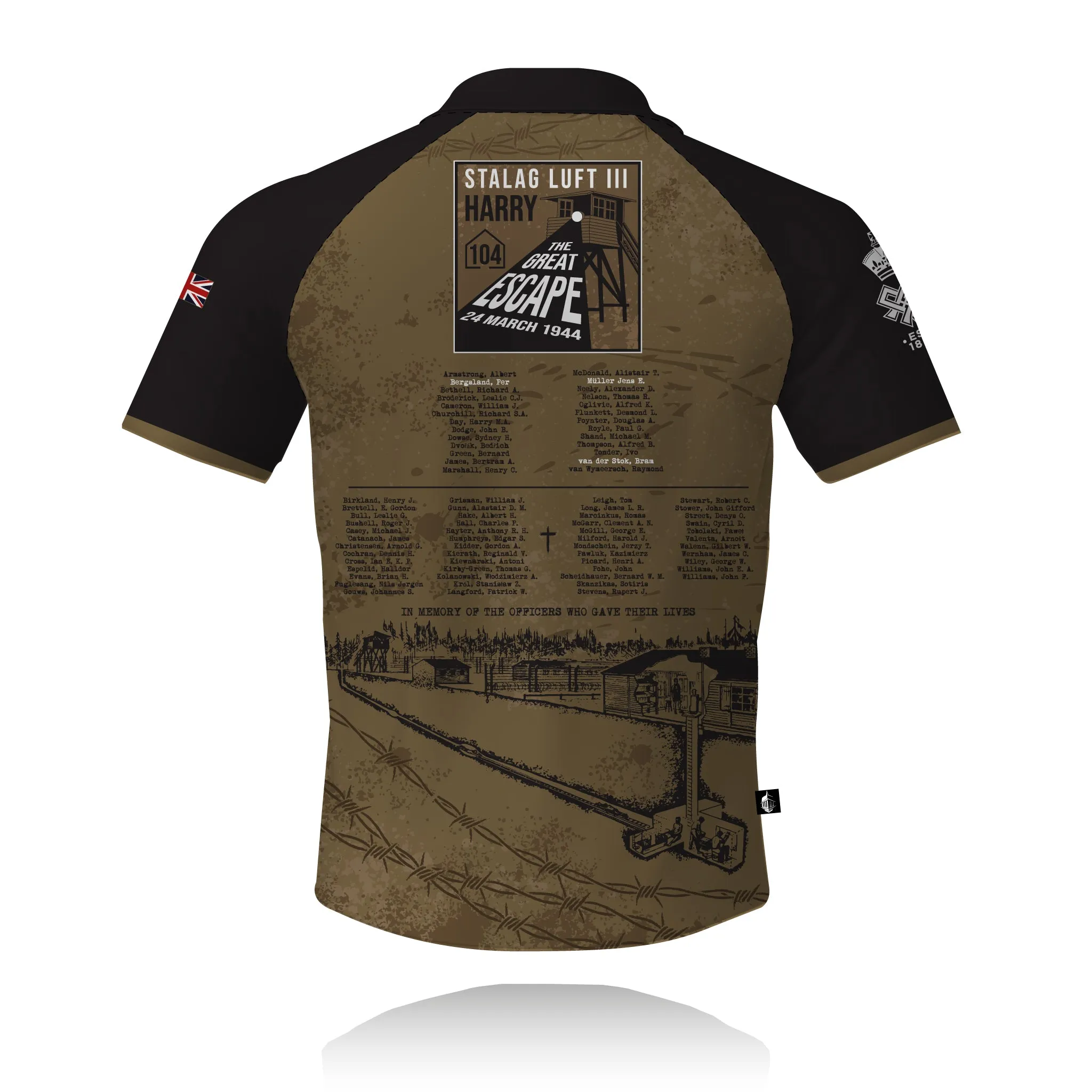 The Great Escape - SSAFA, the Armed Forces charity - Tech Polo Classic Neckline Modern Fit