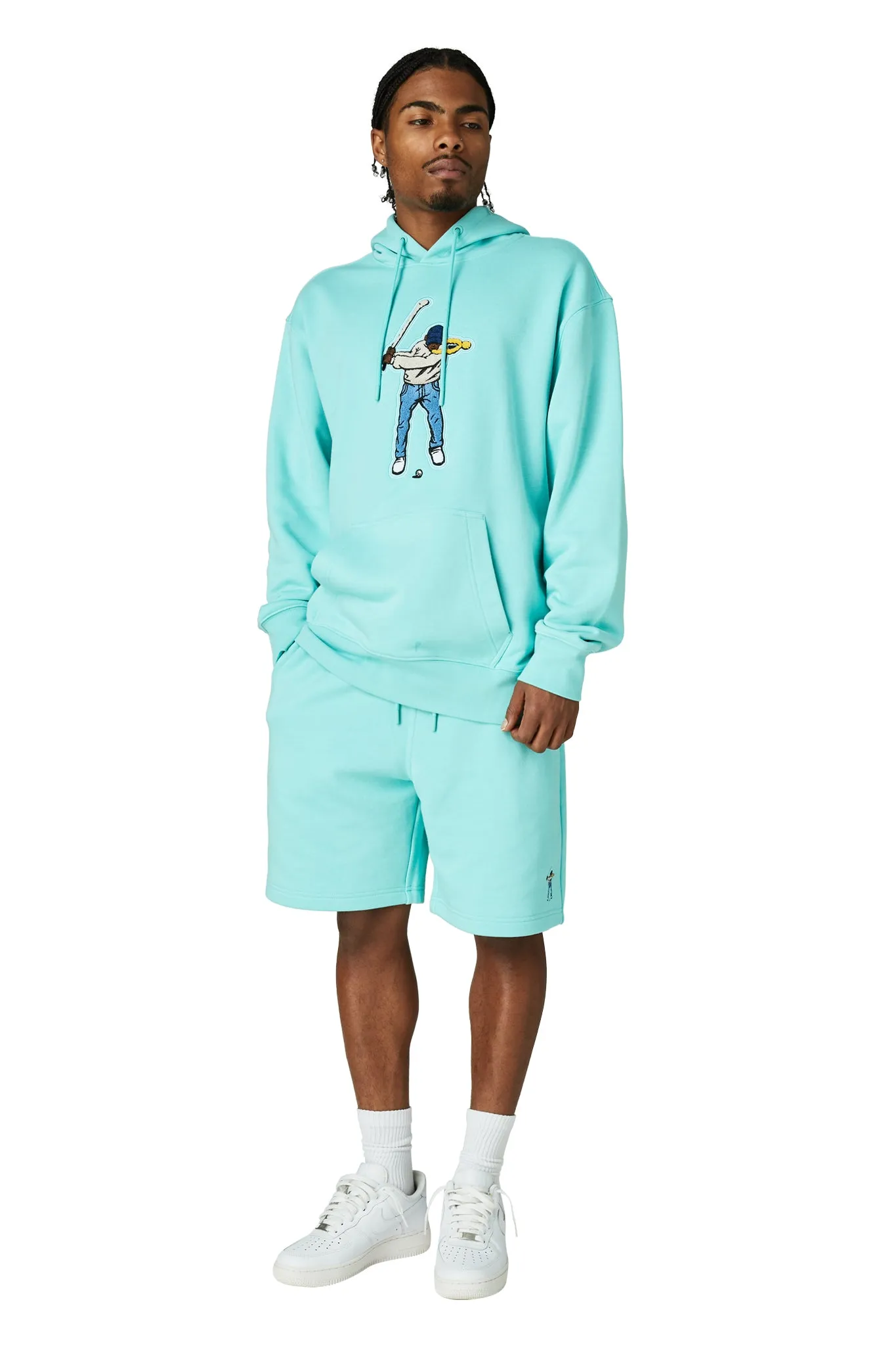 Swingman Logo Hoodie product earthy warmth