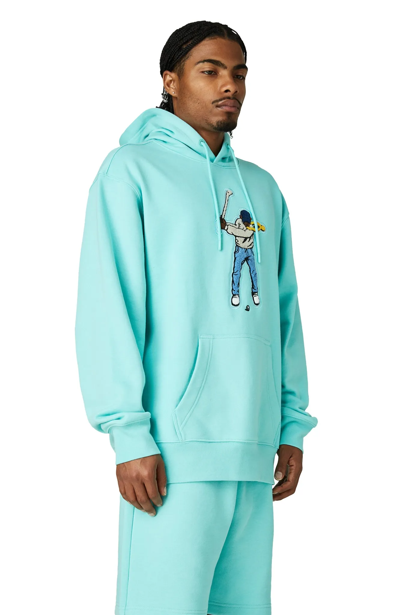 Silk Stain-Resistant Swingman Logo Hoodie