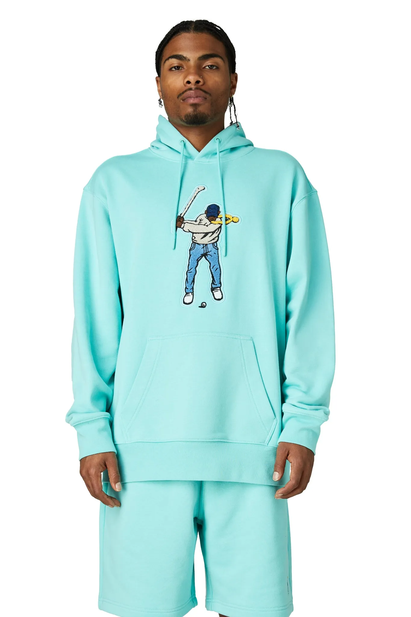 Swingman Logo Hoodie Sporty Style