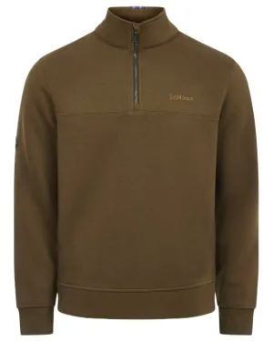 Bold Print LeMieux Mens Quarter Neck Sweater