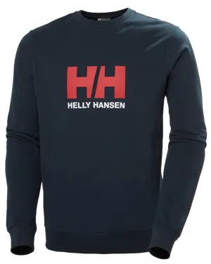Helly Hansen Mens Logo Crew Sweatshirt 2.0 Travel Fit