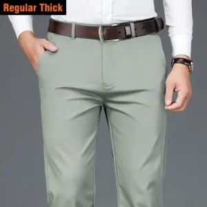 West Louis? Classic Style Business Fashion Cotton Pants Cold Weather Gear Anti Odor Technology