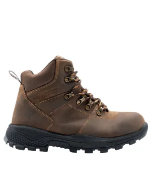 Flexible Fit City Adventure Xpert Mens Heritage Explorer Waterproof Hiking Boots