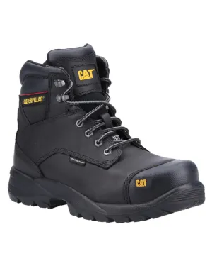 Caterpillar Spiro Waterproof Safety Boot Moisture Wicking Lining Proprietary Cushion System