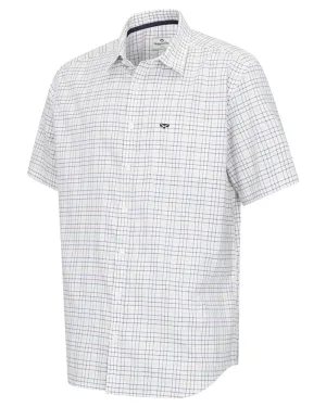 Flexible Mobility quick dry Hoggs of Fife Mens Callum Short Sleeve Tattersall Shirt