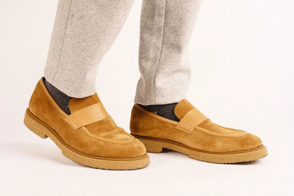 Fitness Vibe City Run BERLINA SUEDE CARAMELO