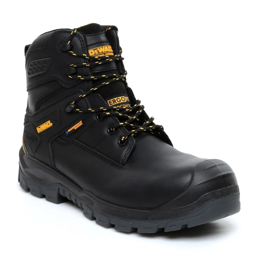 DeWalt Springfield Ergo Fit Waterproof Safety Boots Torsion control Breathable mesh upper