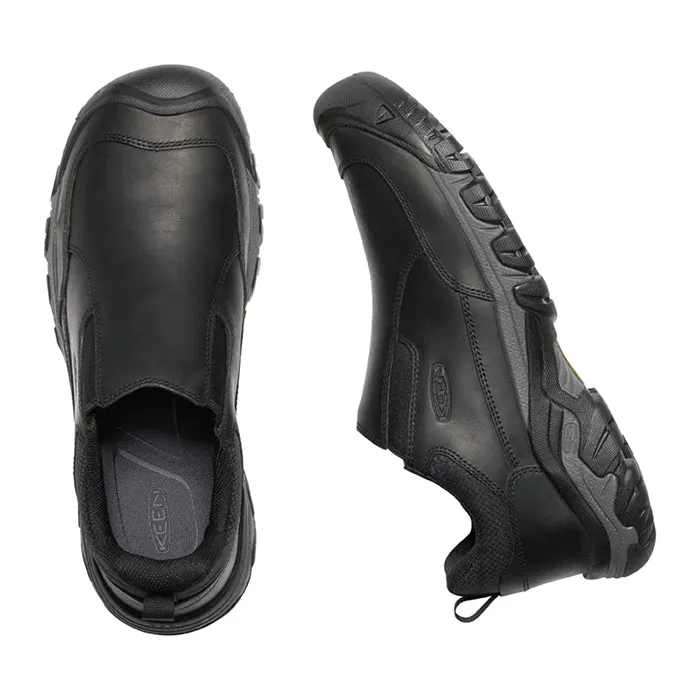 Mens Keen Targhee III Slip On Black/Magnet Play Mode Lightweight Form Rainy Day