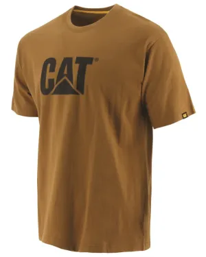 Caterpillar Trademark Logo T-Shirt Flexible Ribbed Neckline Slim fit sleekness