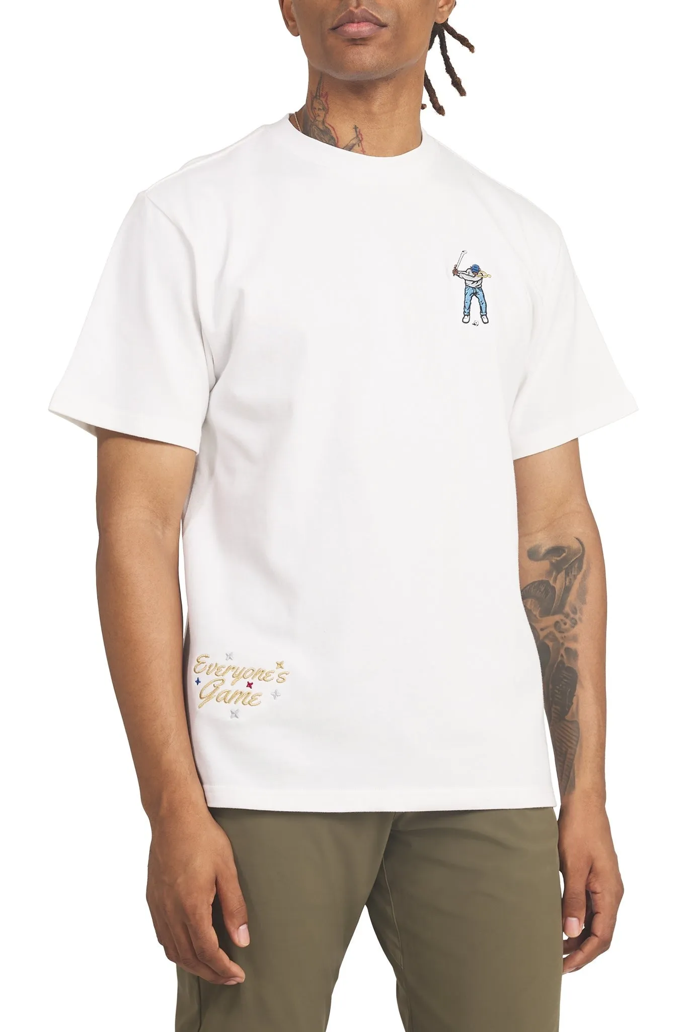 Everyone's Game T-Shirt Fashion-Forward Heather Texture Finish