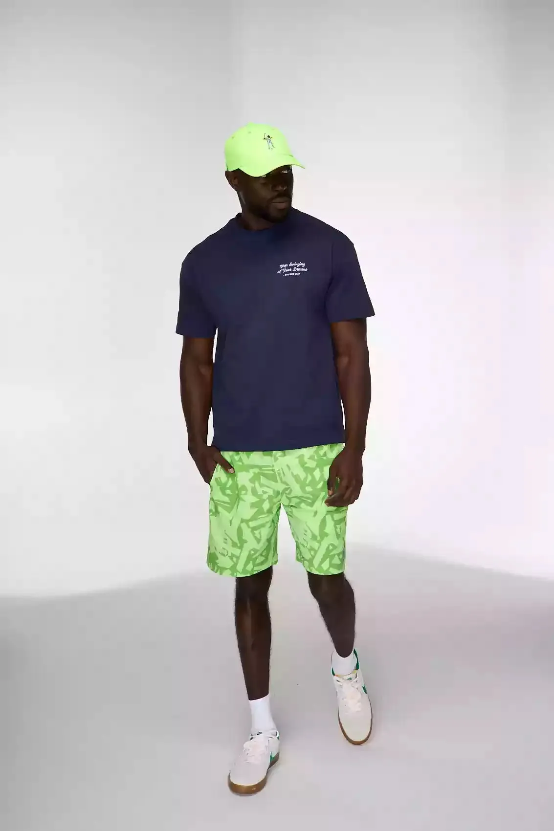 Minimal Style Trend Natural Fiber Blend Keep Swinging Tee