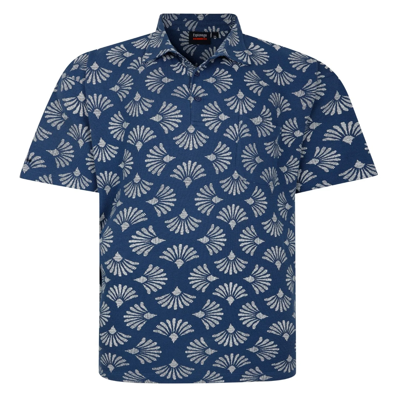Breathable Polo Espionage Mens Shell Big & Tall Short Sleeve Polo Shirt