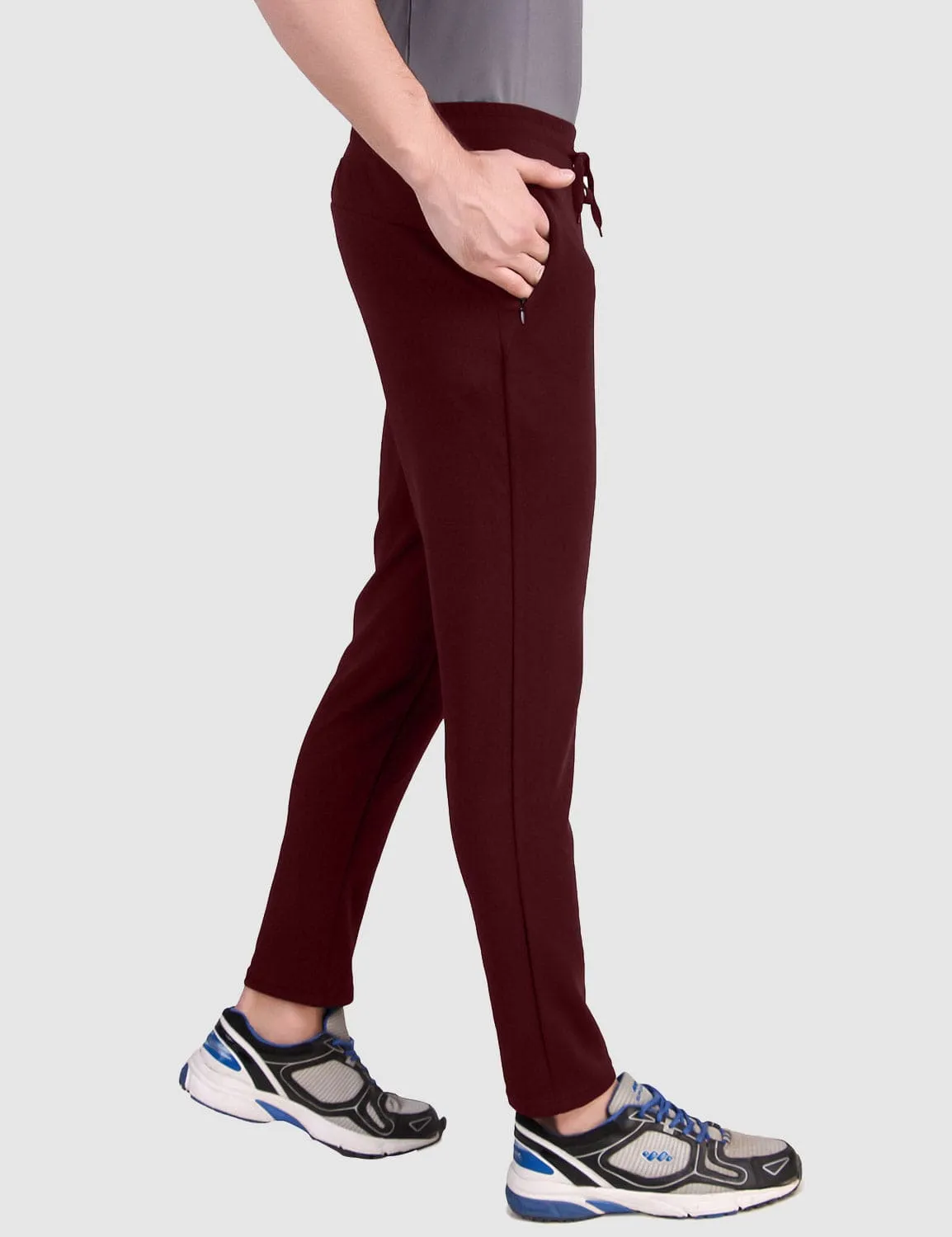 Laser Cut Perforations StealthFlex Multi Sport Track Pant - Maroon