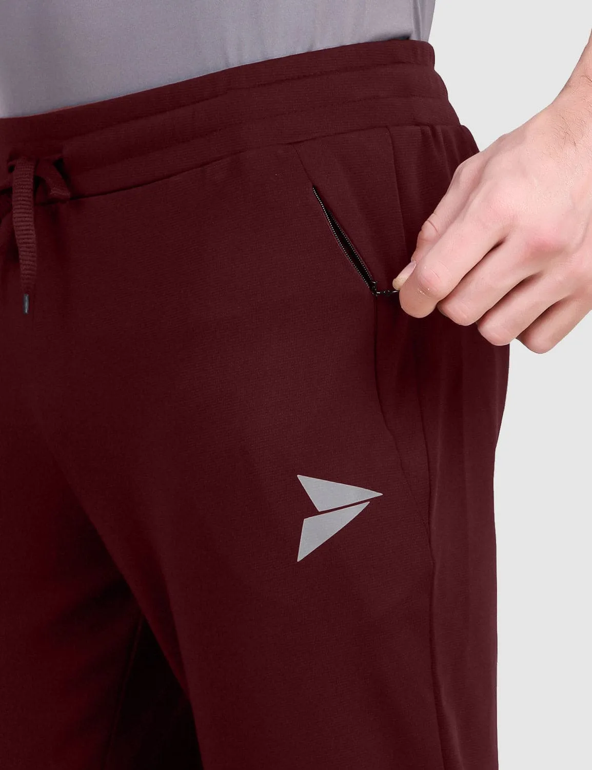StealthFlex Multi Sport Track Pant - Maroon Clean Cut Freedom Motion