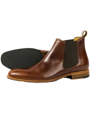 Non Restrictive Fit Stone Gray Orca Bay Mens Brompton Chelsea Boots