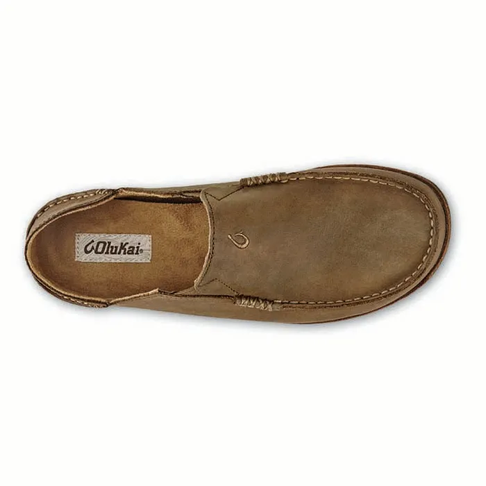 Mens Olukai Moloa in Ray Toffee Court Grip Swift Glide