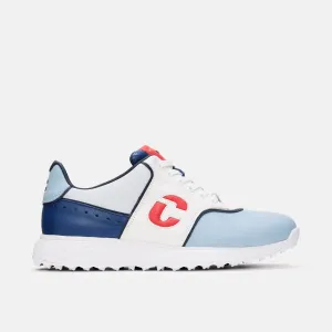Slip Resistant Positano - White/Blue/Red