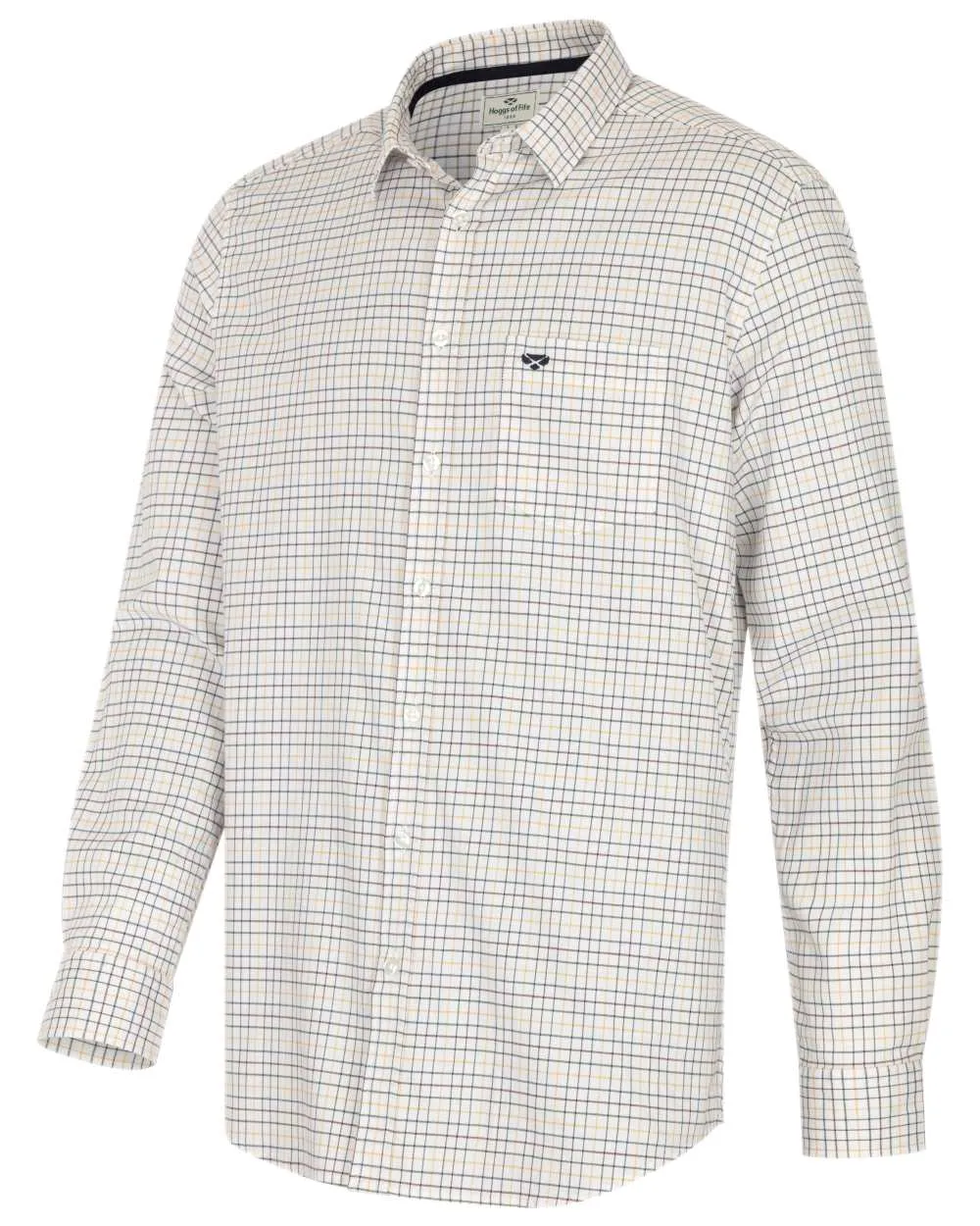 Hoggs of Fife Callum Country Check Shirt Winter Retreat quick dry