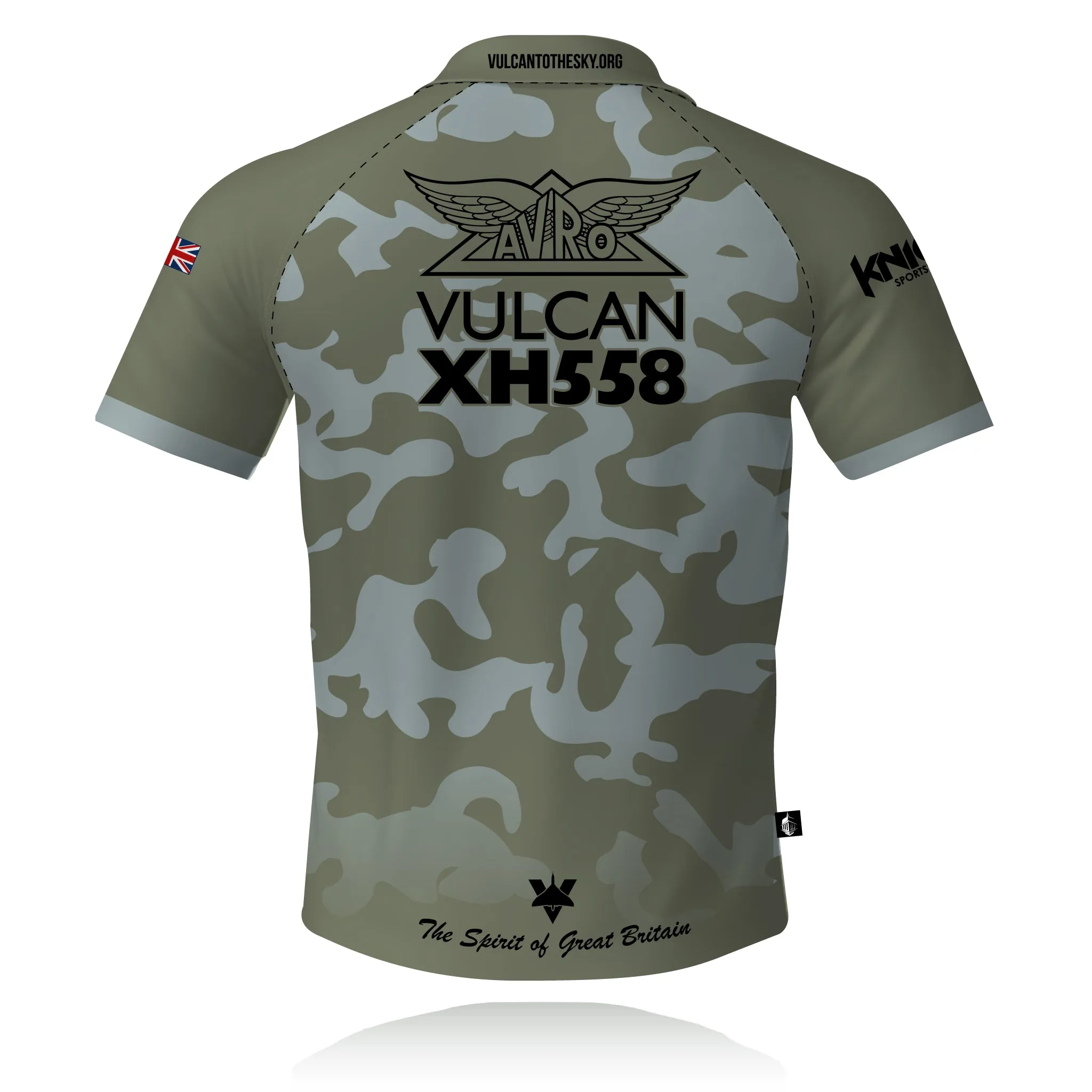 Comfort Wearable Vulcan to the Sky (Avro Vulcan XH558) - Tech Polo
