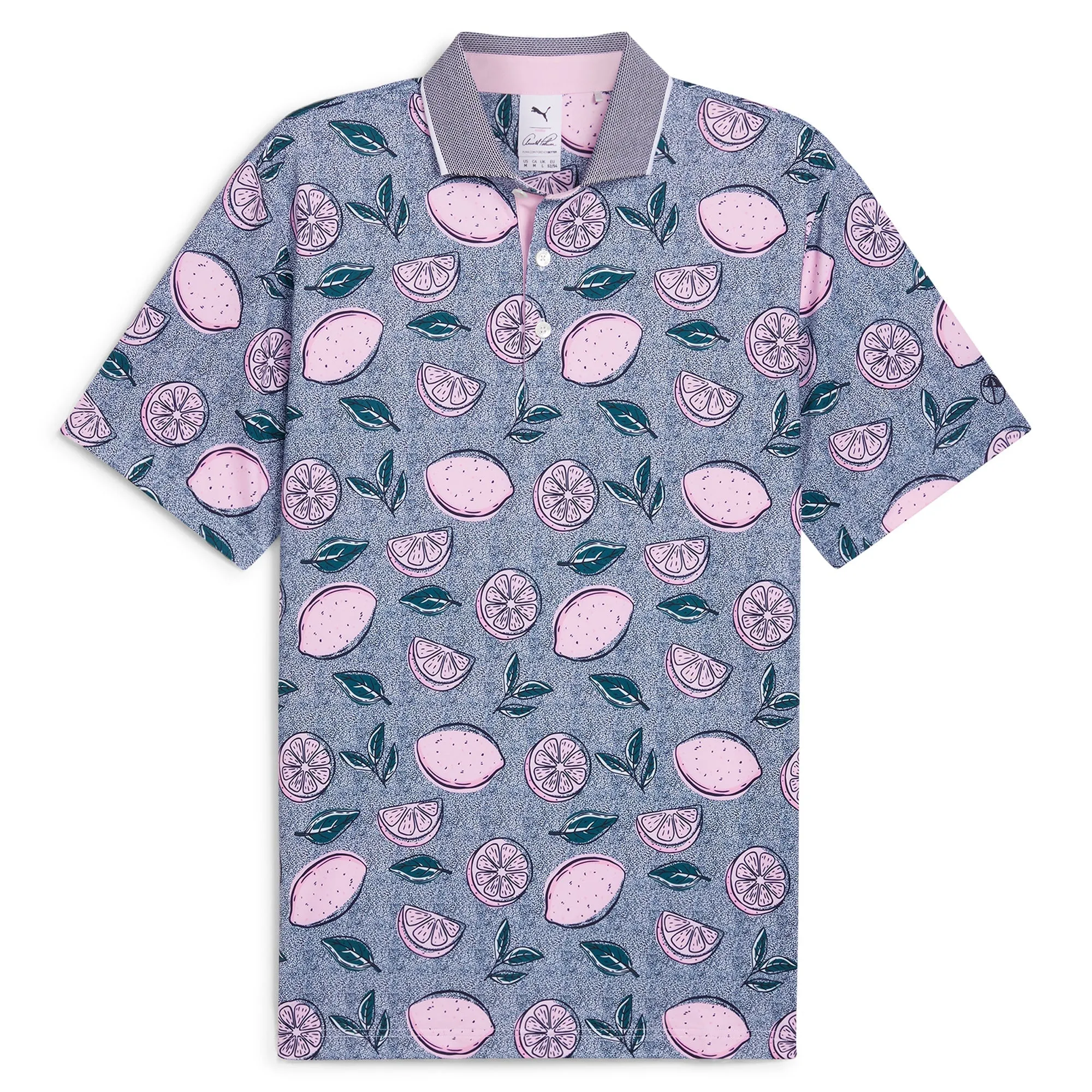 Seamless Side Panels AP Pink Lemonade Golf Polo