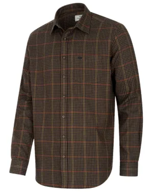 Hoggs of Fife Harris Cotton Twill Check Shirt Wardrobe Staple