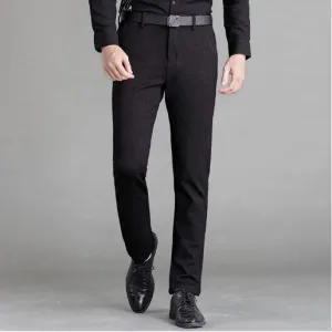 Road Look Graceful Design West Louis? Slim Straight Business Pants
