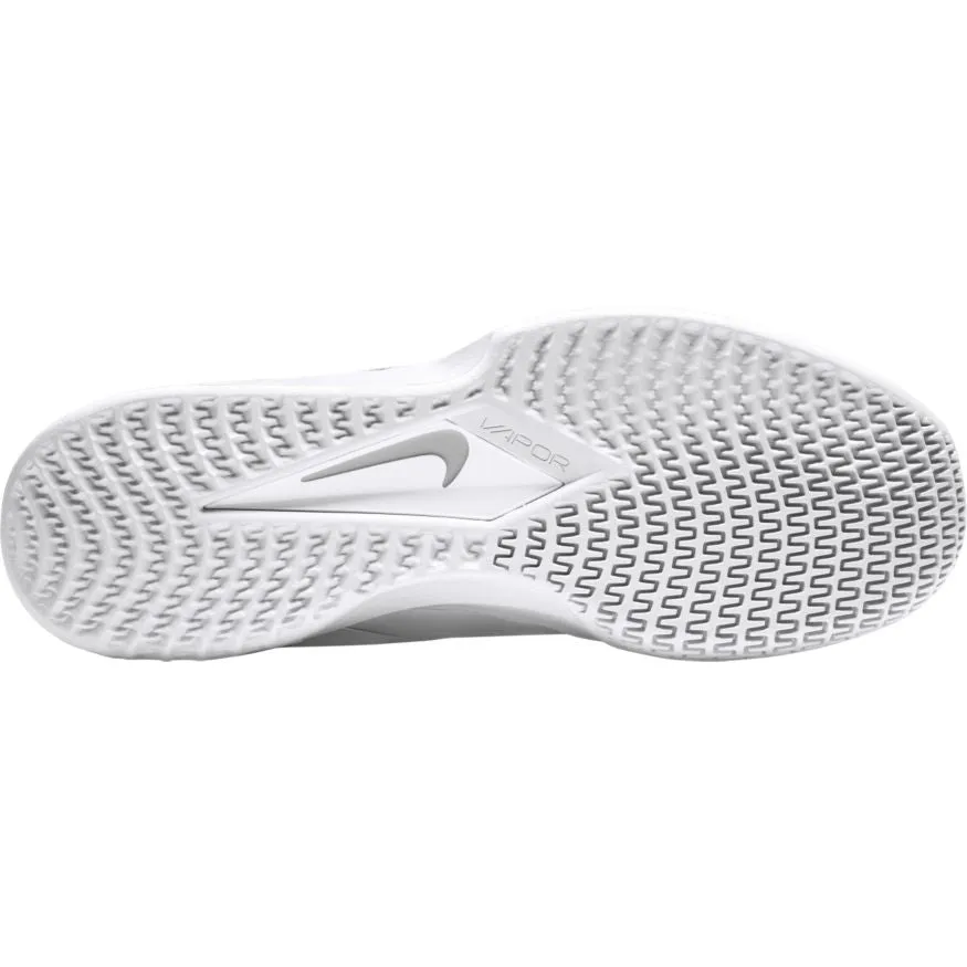 Nike Court Vapor Lite Tennis Shoes - White/Black Motion Balance Abrasion Resistant Materials