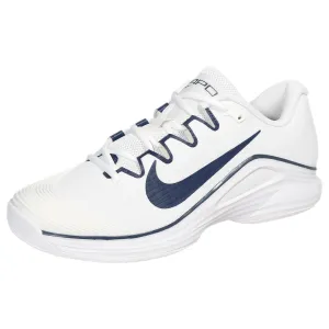 Nike Men's Air Zoom Vapor 12 - White/Midnight Navy 3D Airflow Mesh
