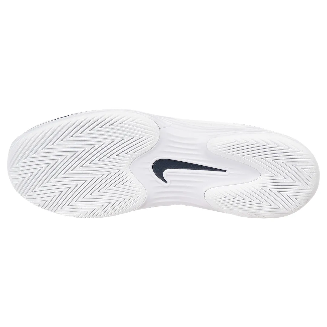 Nike Men's Air Zoom Vapor 12 - White/Midnight Navy Cross training compatible