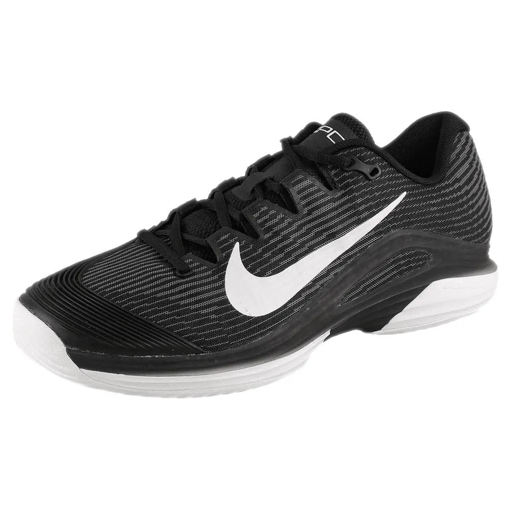Nike Men's Air Zoom Vapor 12 - Black/White Ankle Ease Narrow Fit