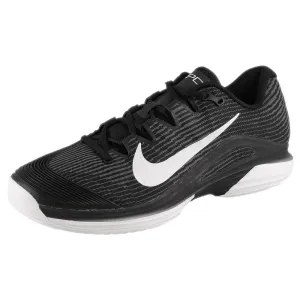 Nike Men's Air Zoom Vapor 12 - Black/White Ankle Ease Narrow Fit