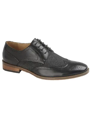 Stretchable Goor Mens 4 Eye Brogue Gibson Shoes