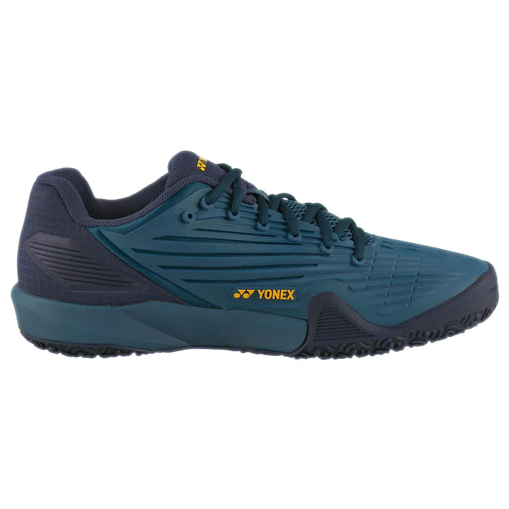 Stretchable Upper Easy Slip Yonex Men's Eclipsion 5 - Clay - Ink Blue