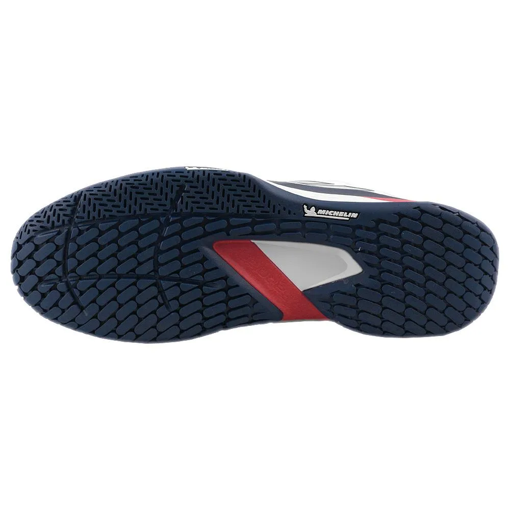 Ventilated Mesh Impact absorption Babolat Men's Propulse Fury 3 - White/Estate Blue