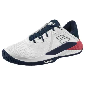 Compression Molding Technology Speed Training Babolat Men's Propulse Fury 3 - White/Estate Blue