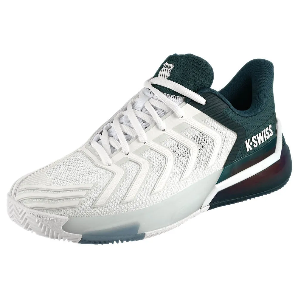K-Swiss Men's Ultrashot 4 - Clay - White/Stargazer Flexible Sole