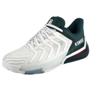 K-Swiss Men's Ultrashot 4 - Clay - White/Stargazer Enhanced Stability