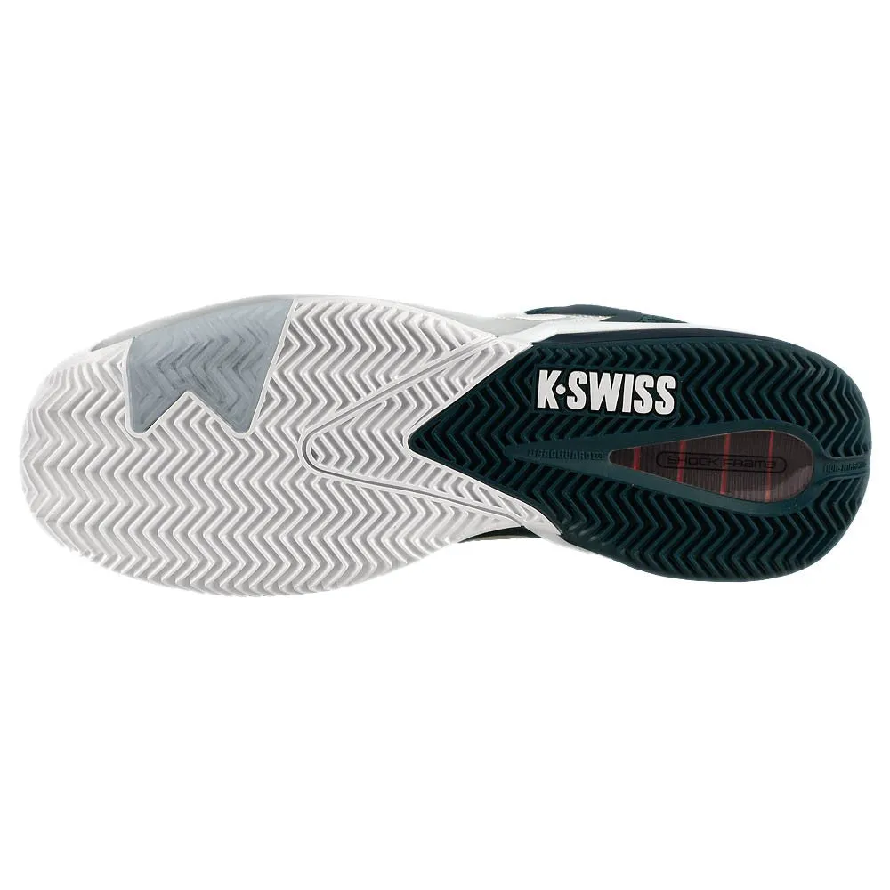 K-Swiss Men's Ultrashot 4 - Clay - White/Stargazer Smooth Motion