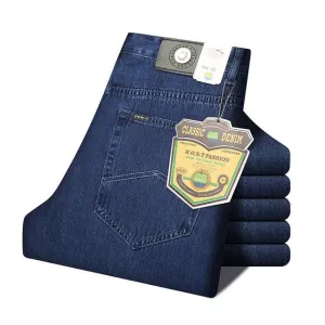 West Louis? Classic Men Autumn Jeans Timeless Edge Rugged Feel