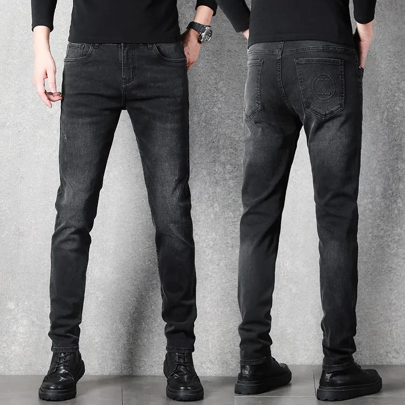 West Louis? Stretch Slim Fit Fashion Designer Denim Jeans Durable piece Anti Static Treatment